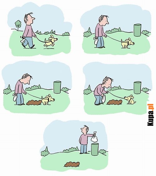 Sprzątaj po swoim psie :)