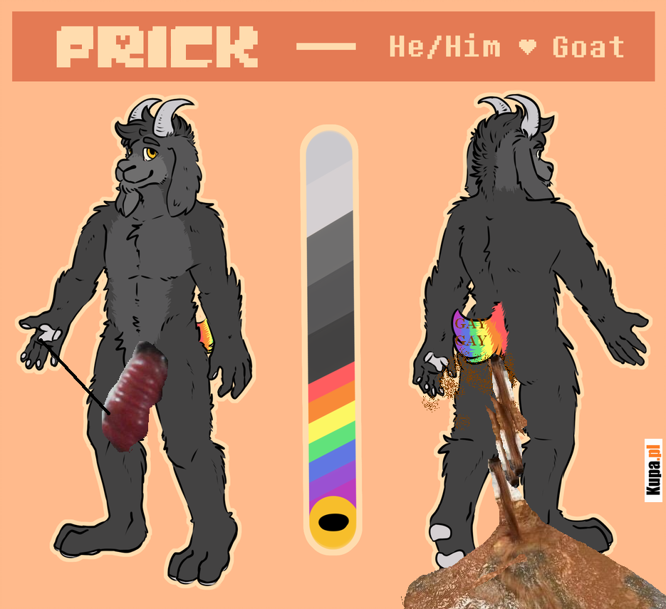 Frisk Fandom Koza Goat Śmieć