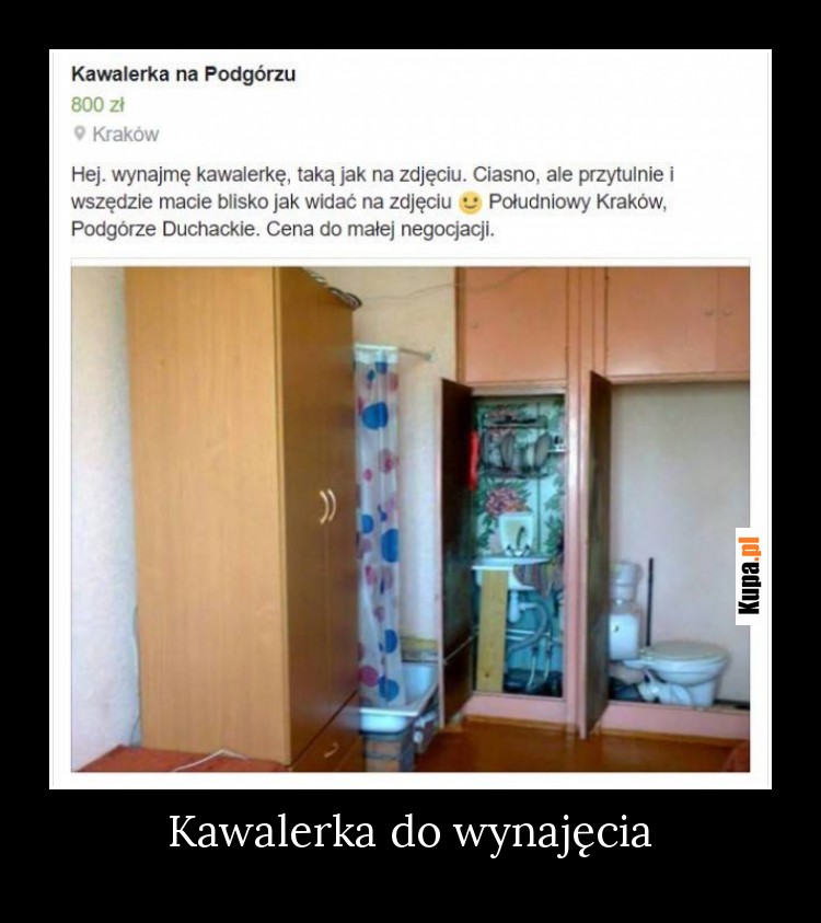 Kawalerka do wynajęcia