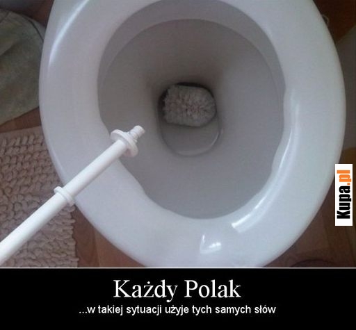 Każdy Polak ...w takiej sytuacji użyje tych samych słów