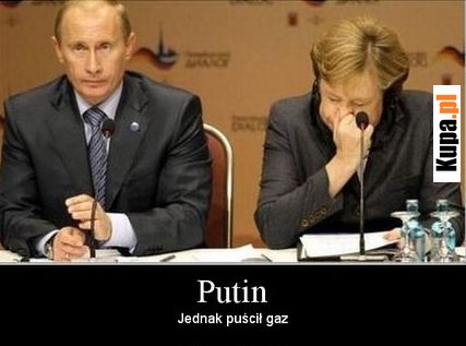 Putin - Jednak puścił gaz