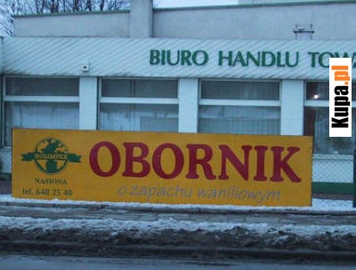 Obornik o zapachu waniliowym