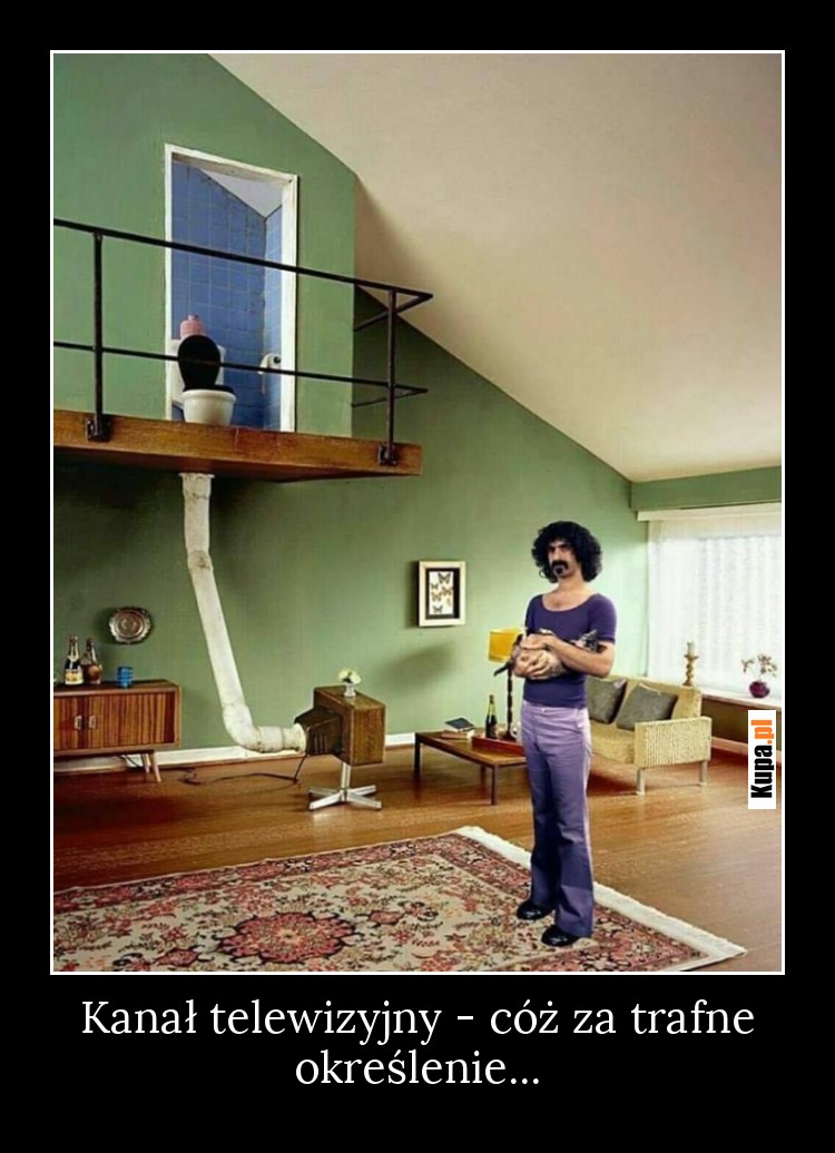 Kanał telewizyjny - cóż za trafne określenie... Kanał telewizyjny - cóż za trafne określenie...