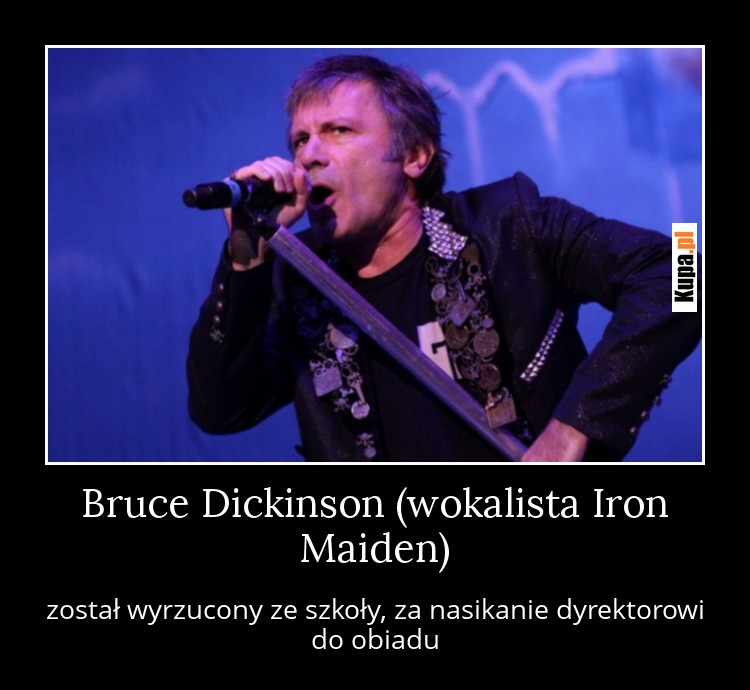 Bruce Dickinson (wokalista Iron Maiden)