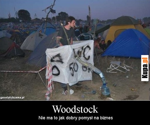 WC Woodstock - nie ma to jak dobry pomysł na biznes