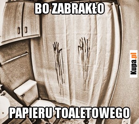 Bo zabrakło