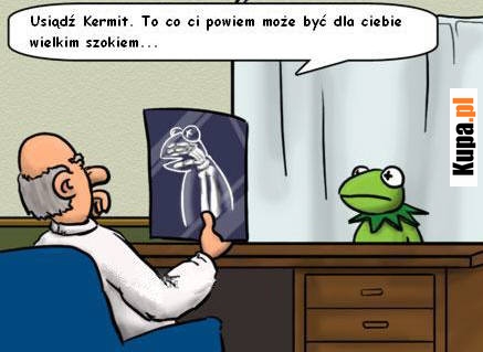 Usiądź Kermit...