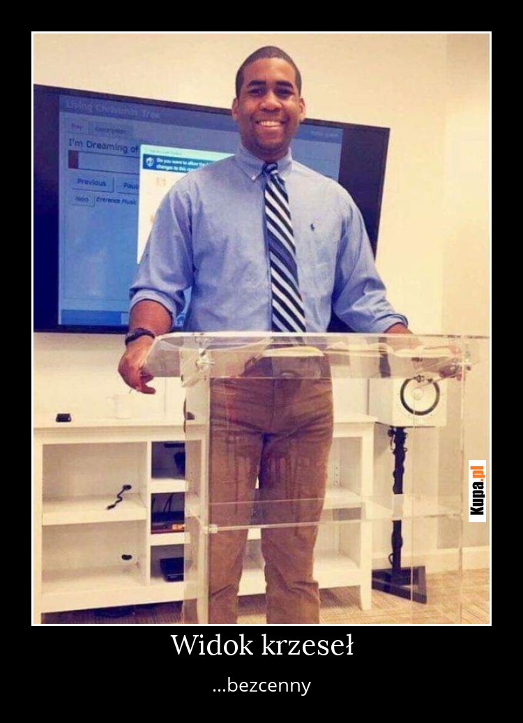 Widok krzeseł ...bezcenny