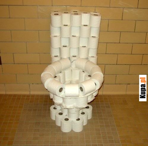 Papierowy kibelek :)