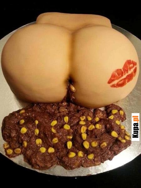 Piękny seksowny tort - kukurydza :)
